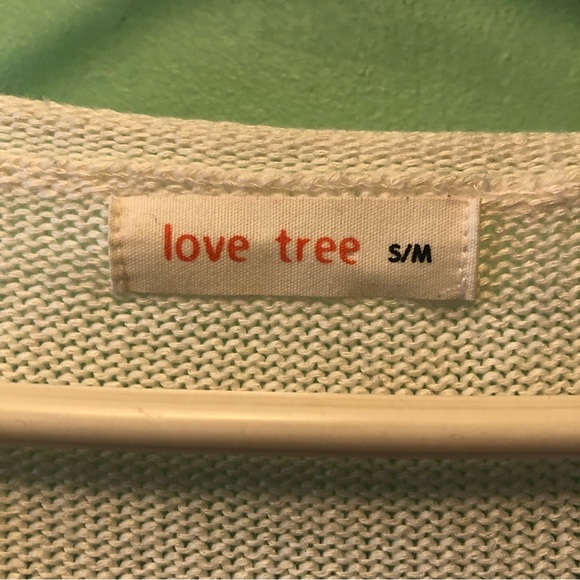 Gorgeous Love Tree Distressed Sweater with Lips - Picture 2 of 8